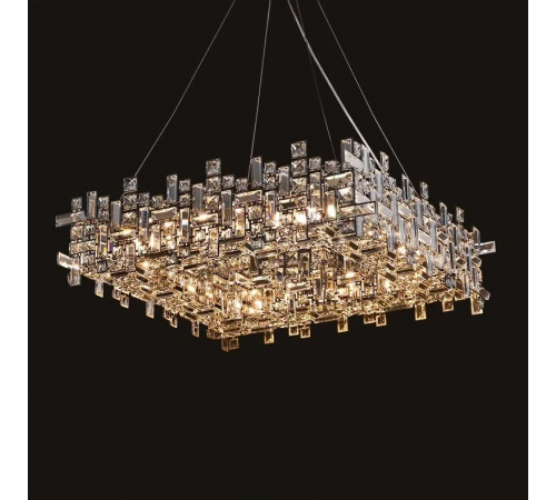 Подвесная люстра Delight Collection P7838-W80 chrome Подвесная люстра Delight Collection P7838-W80 chrome