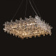 Подвесная люстра Delight Collection P7838-W80 chrome