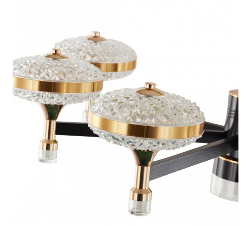 Подвесная люстра Arte Milano Ferrara 273059/6 BK/GD