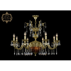 Подвесная люстра Art Classic 31.29.8.CK250SP.250GL.G.Sp.Amber.1A