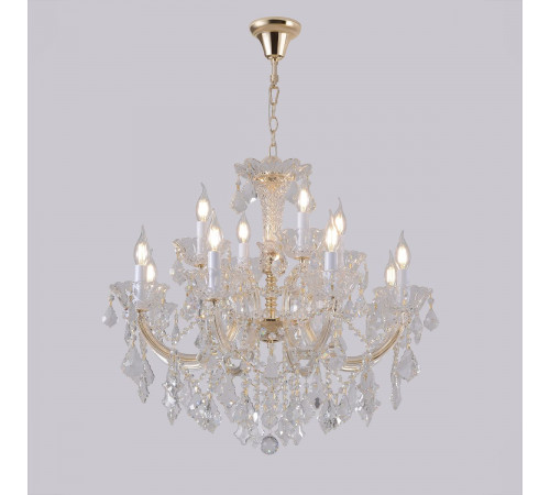 Подвесная люстра Crystal Lux CRISTELLE SP8+4 GOLD