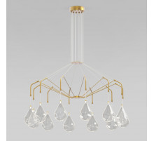 Подвесная люстра Eurosvet Birne 201002/12 латунь Smart a071499