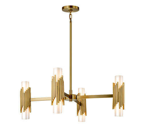 Подвесная люстра Elstead Lighting MARVELE8-AB-OPAL