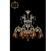 Подвесная люстра Art Classic 31.24.8.KR175SP.250IT.G.Sp.Amber.1B