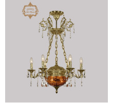 Подвесная люстра Art Classic 31.51.6.CK125SP.250SP.G.Sp.Amber.1B
