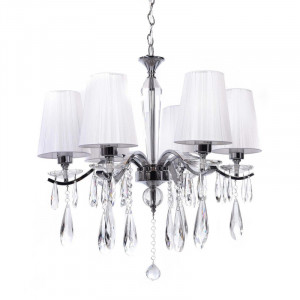 Подвесная люстра Lumina Deco Alessia LDP 1726-6 CHR