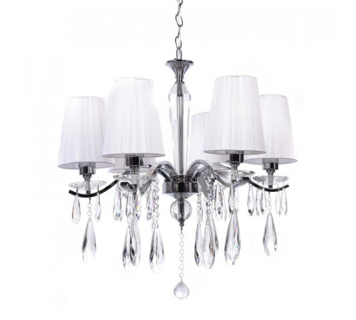 Подвесная люстра Lumina Deco Alessia LDP 1726-6 CHR Подвесная люстра Lumina Deco Alessia LDP 1726-6 CHR