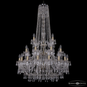Подвесная люстра Bohemia Ivele Crystal 1403/16+8+4/300/h-130/3d Pa