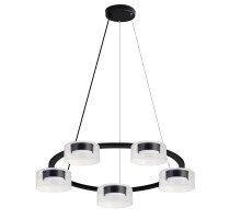 Подвесная люстра Arte Lamp Alius A8042SP-5BK