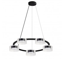 Подвесная люстра Arte Lamp Alius A8042SP-5BK