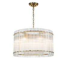 Подвесная люстра Indigo Venera 12024/6P Brass V000304