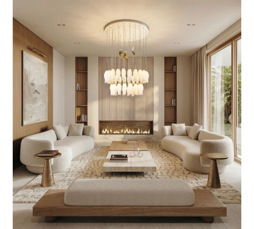 Подвесная люстра Modelux ML.8868.42 WH