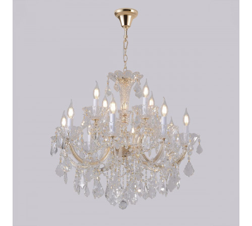 Подвесная люстра Crystal Lux CRISTELLE SP8+4 GOLD