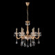 Подвесная люстра Crystal Lux ELIZABETH SP6 BRASS