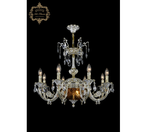Подвесная люстра Art Classic 31.12.8.KR175SP.250IT.GW.Sp.Amber.1C
