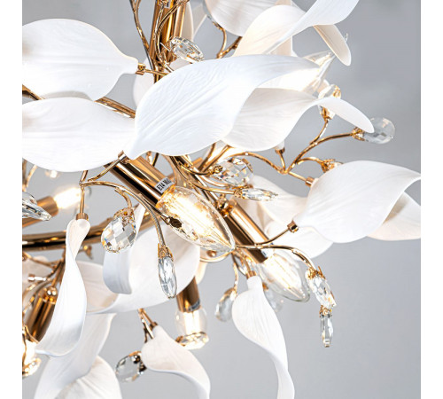 Подвесная люстра Modelux premium ML.6808.1000P GD