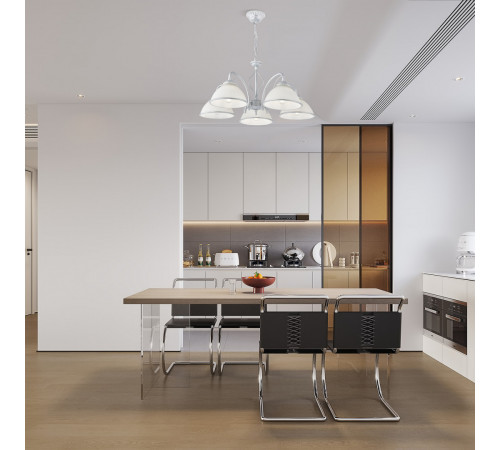 Подвесная люстра Arte Milano Amalfi 337207/5 WT+SL