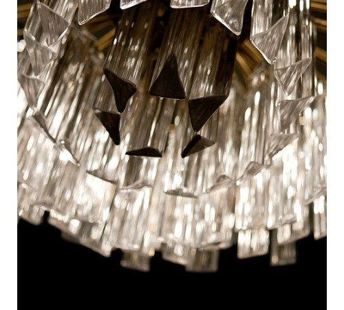Подвесная люстра Delight Collection Odeon 10A black/clear