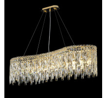 Подвесная люстра Crystal Lux ABRIL SP12 L1200 GOLD