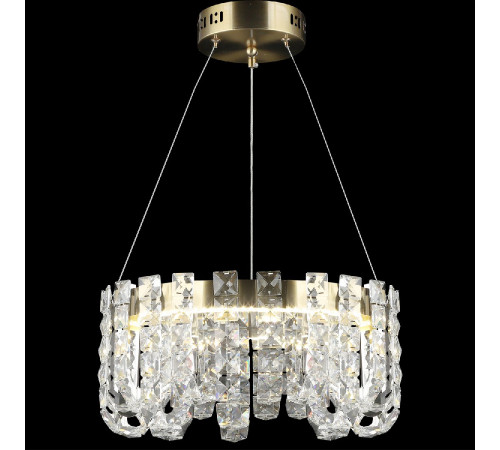Подвесная люстра Reluce 02601-0.4-80W LED COP+CH Подвесная люстра Reluce 02601-0.4-80W LED COP+CH