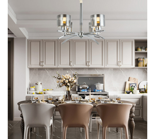 Подвесная люстра Arte Milano Neapolis 278207/4 Ni