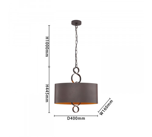 Подвесная люстра Favourite Ferrous 4007-2P