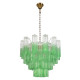 Подвесная люстра Loft IT Murano 10580/600 Clear green
