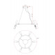 Подвесная люстра Freya Match FR6109PL-06CH