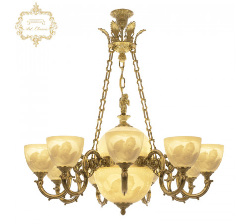 Подвесная люстра Art Classic 31.2003P.9.210.G.P1.U.Angel.Y8.FA4M