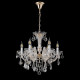 Подвесная люстра Crystal Lux CRISTELLE SP6 GOLD