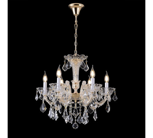 Подвесная люстра Crystal Lux CRISTELLE SP6 GOLD