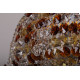 Подвесная люстра Abrasax L.8301-8 BROWN