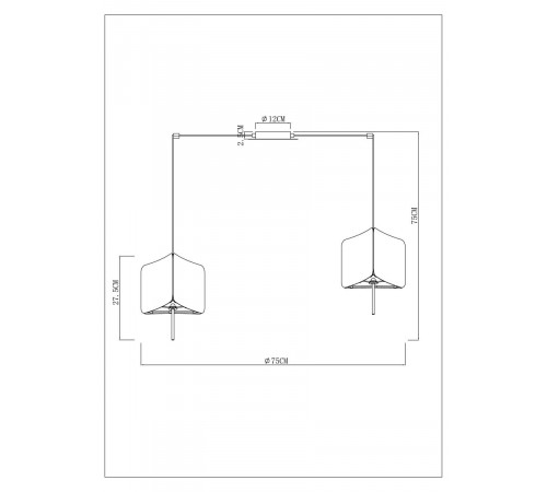 Подвесная люстра Arte Lamp Trixie A7084SP-6BK Подвесная люстра Arte Lamp Trixie A7084SP-6BK