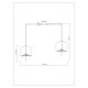 Подвесная люстра Arte Lamp Trixie A7084SP-6BK