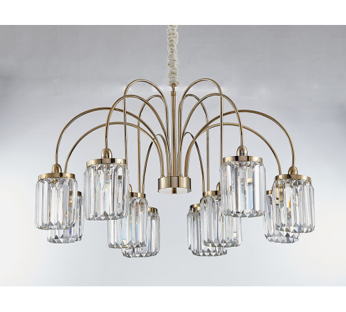 Подвесная люстра Newport 4506+3/C goldnew М0070430