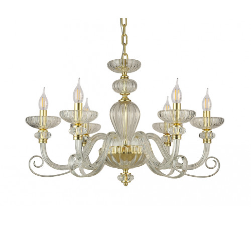Подвесная люстра Newport 8626/C mat.soft gold clear М0071526