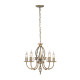 Подвесная люстра Elstead Lighting ART5-AGD-BRASS