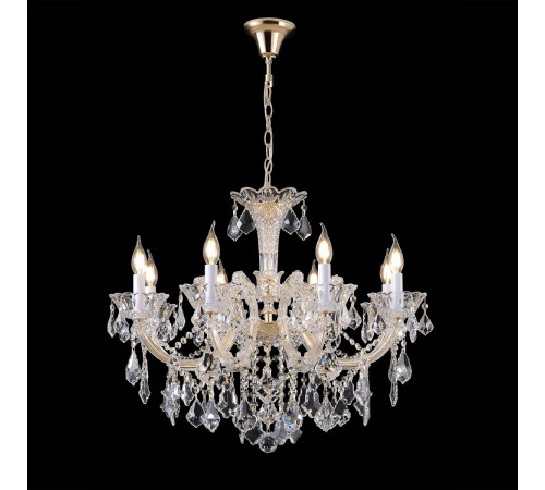 Подвесная люстра Crystal Lux CRISTELLE SP8 GOLD