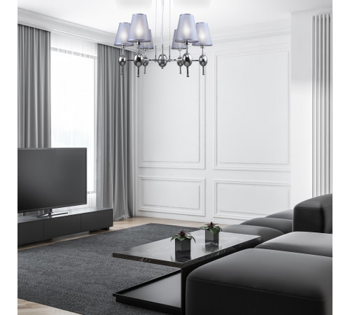 Подвесная люстра Escada Elegy 2106/6S Подвесная люстра Escada Elegy 2106/6S