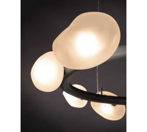 Подвесная люстра Delight Collection Matter 5055P/D910 black/white Подвесная люстра Delight Collection Matter 5055P/D910 black/white