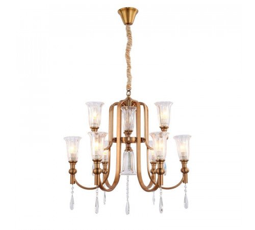 Подвесная люстра Lumina Deco Rionella LDP 8041-6+3 S.GD Подвесная люстра Lumina Deco Rionella LDP 8041-6+3 S.GD