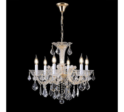 Подвесная люстра Crystal Lux CRISTELLE SP6 GOLD