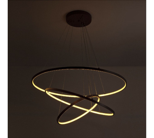 Подвесная люстра LED4U L5053-80-60-40 BR Подвесная люстра LED4U L5053-80-60-40 BR