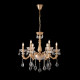 Подвесная люстра Crystal Lux ELIZABETH SP6 BRASS