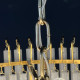 Подвесная люстра ImperiumLoft Eich chandelier nova round 243801-22