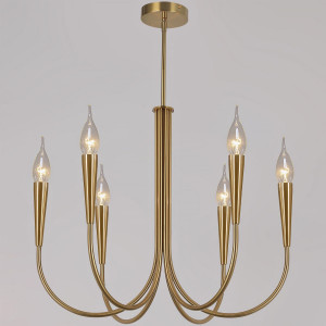 Подвесна люстра ILLUMICO IL0441-6P-79 BRASS VASE