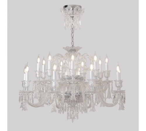Подвесная люстра Crystal Lux VERSAILLES SP9+9 CHROME