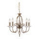 Подвесная люстра Elstead Lighting AG5-AGED-BRASS