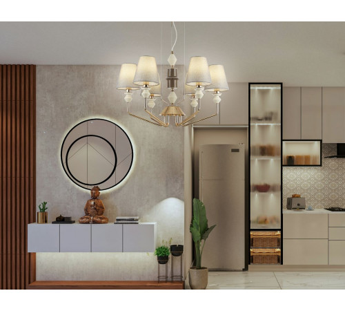 Подвесная люстра Ambrella Light High Light Ceramo Classic LH75401