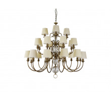 Подвесная люстра Newport 31010+12/C black brass без абажуров М0070494